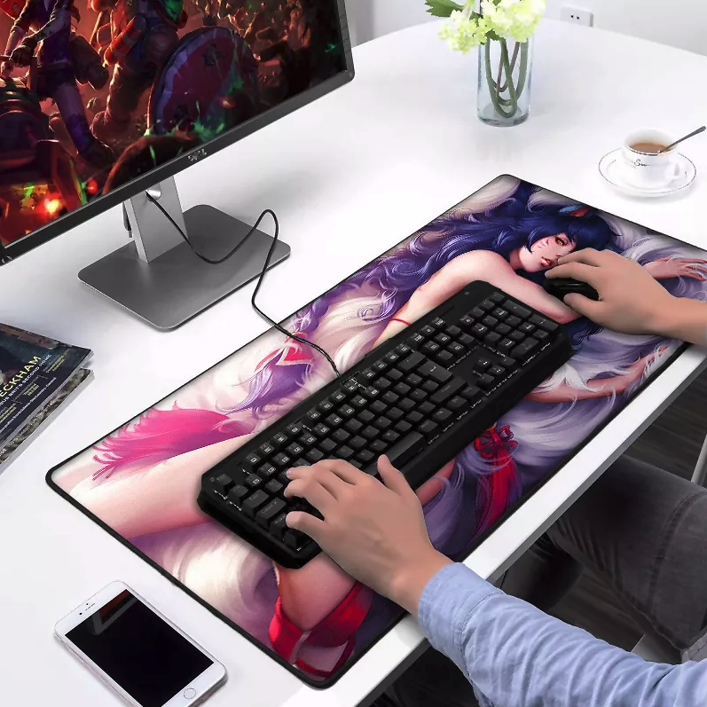 Extended Gaming Mouse Pad Desk Keyboard Mat Large Size 800MM X 300MM