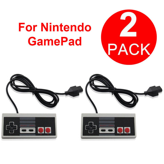 2 Pack Controller For NES-004 Original Nintendo NES Vintage Console