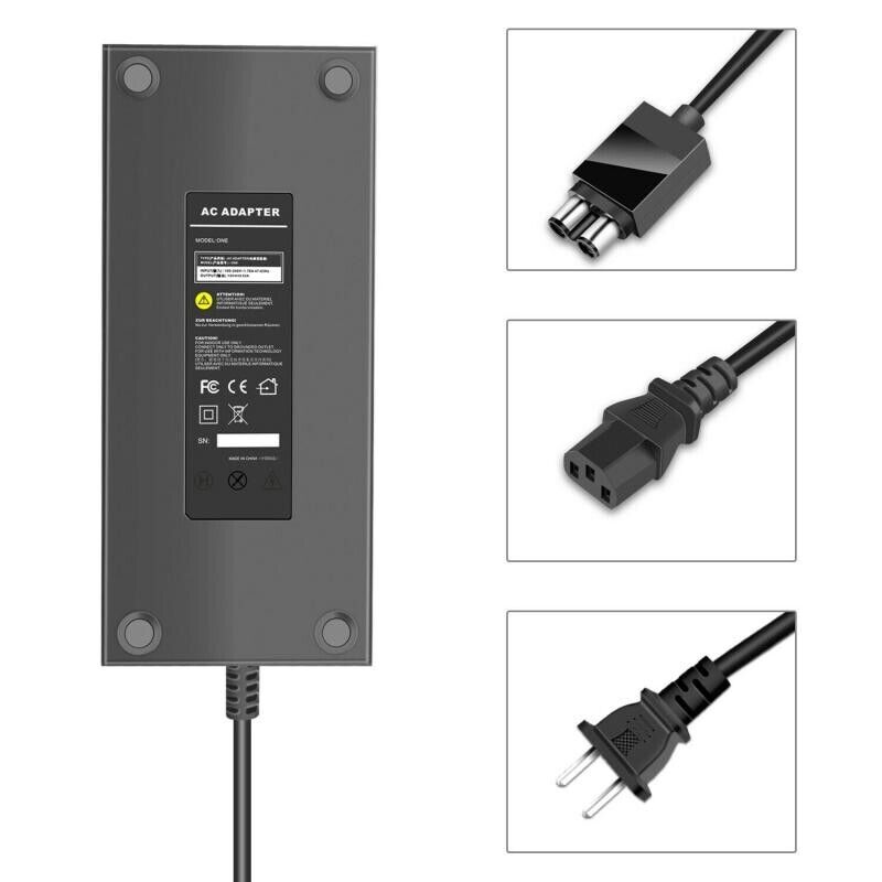 For Microsoft XBOX ONE Console AC Adapter Brick Charger Power Supply