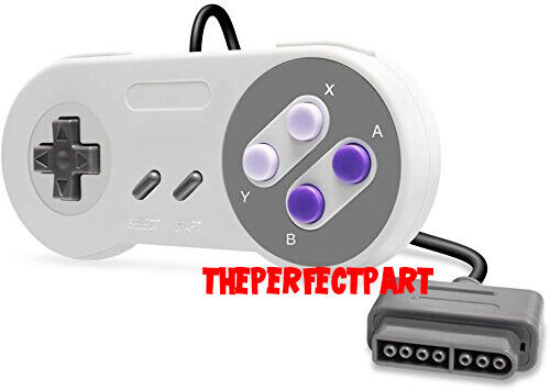 2 FOR New Super Nintendo SNES System Console Replacement Controller