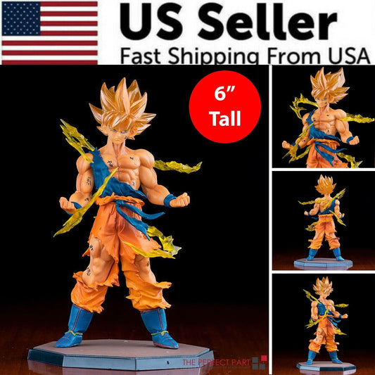 SON GOKU Dragon Ball Z Super Saiyan Anime Action Figure Collection Toy