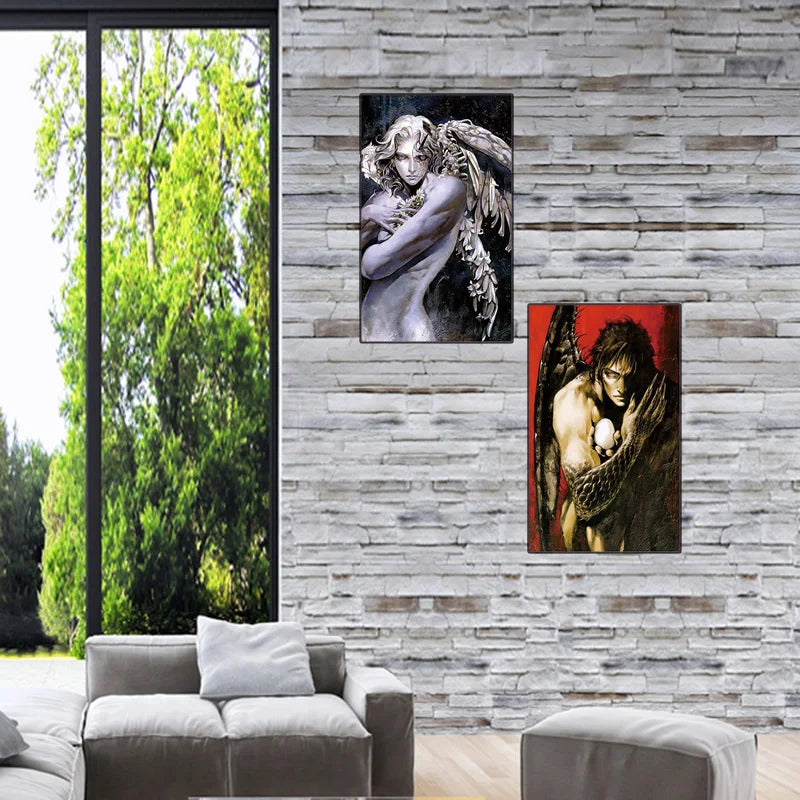 Anime Game Castlevania Poster 2022 New Home Decor Leon Belmont Vampire