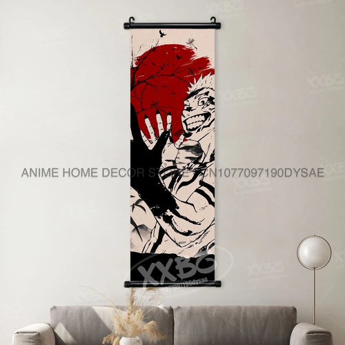 Jujutsu Kaisen Posters Gojo Satoru Canvas Scrolls Picture Panda Home