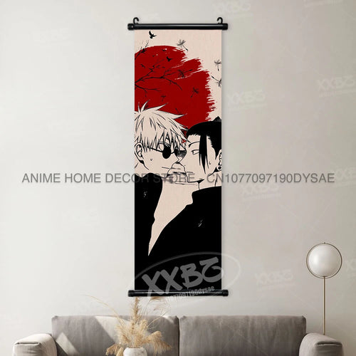 Jujutsu Kaisen Posters Gojo Satoru Canvas Scrolls Picture Panda Home