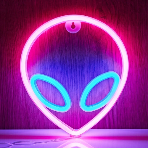 Heart Valentines Day LED Neon Signs Lightning Gaming Room Decoration