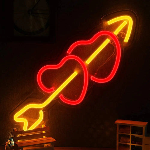 Large Size Good Vibes Neon Signs for Room Decor Game Shaped LED Neon