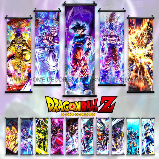 Dragon Ball Posters Anime Figures Wall Art Frieza Home Decor VegetaIII