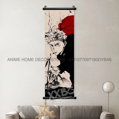 Jujutsu Kaisen Posters Gojo Satoru Canvas Scrolls Picture Panda Home