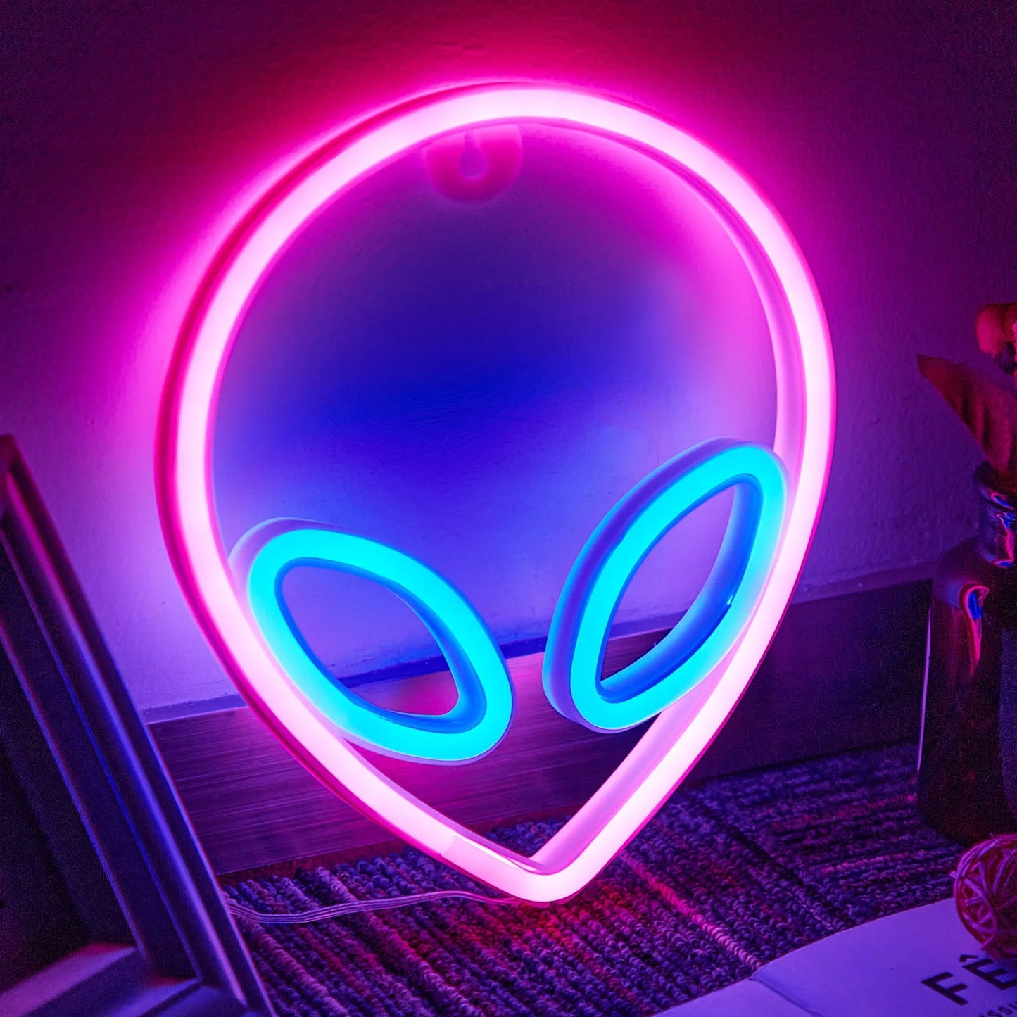 Heart Valentines Day LED Neon Signs Lightning Gaming Room Decoration