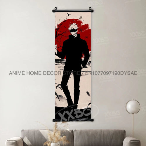 Jujutsu Kaisen Posters Gojo Satoru Canvas Scrolls Picture Panda Home