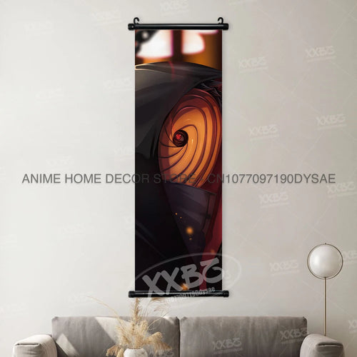 Uzumaki Naruto Posters Sasuke Home Decor Uchiha Madara Hanging