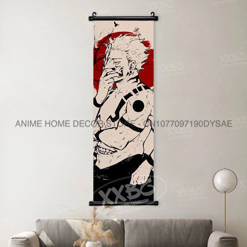 Jujutsu Kaisen Posters Gojo Satoru Canvas Scrolls Picture Panda Home