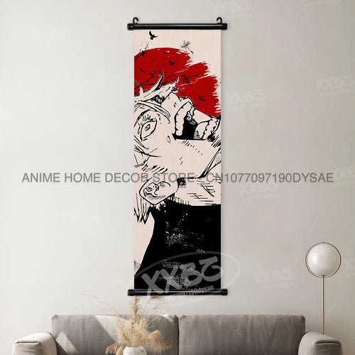 Jujutsu Kaisen Posters Gojo Satoru Canvas Scrolls Picture Panda Home