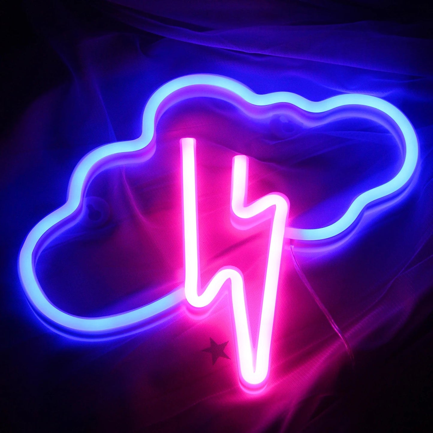 Heart Valentines Day LED Neon Signs Lightning Gaming Room Decoration