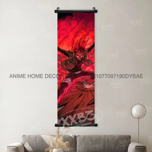 Uzumaki Naruto Posters Sasuke Home Decor Uchiha Madara Hanging