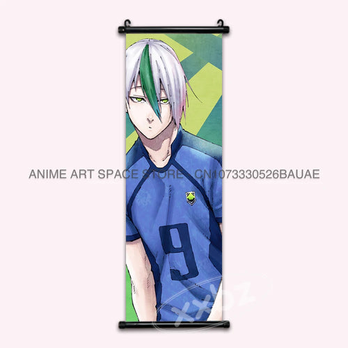 Blue Lock Hanging Painting Anime Poster Reo Mikage Wall Art Canvas