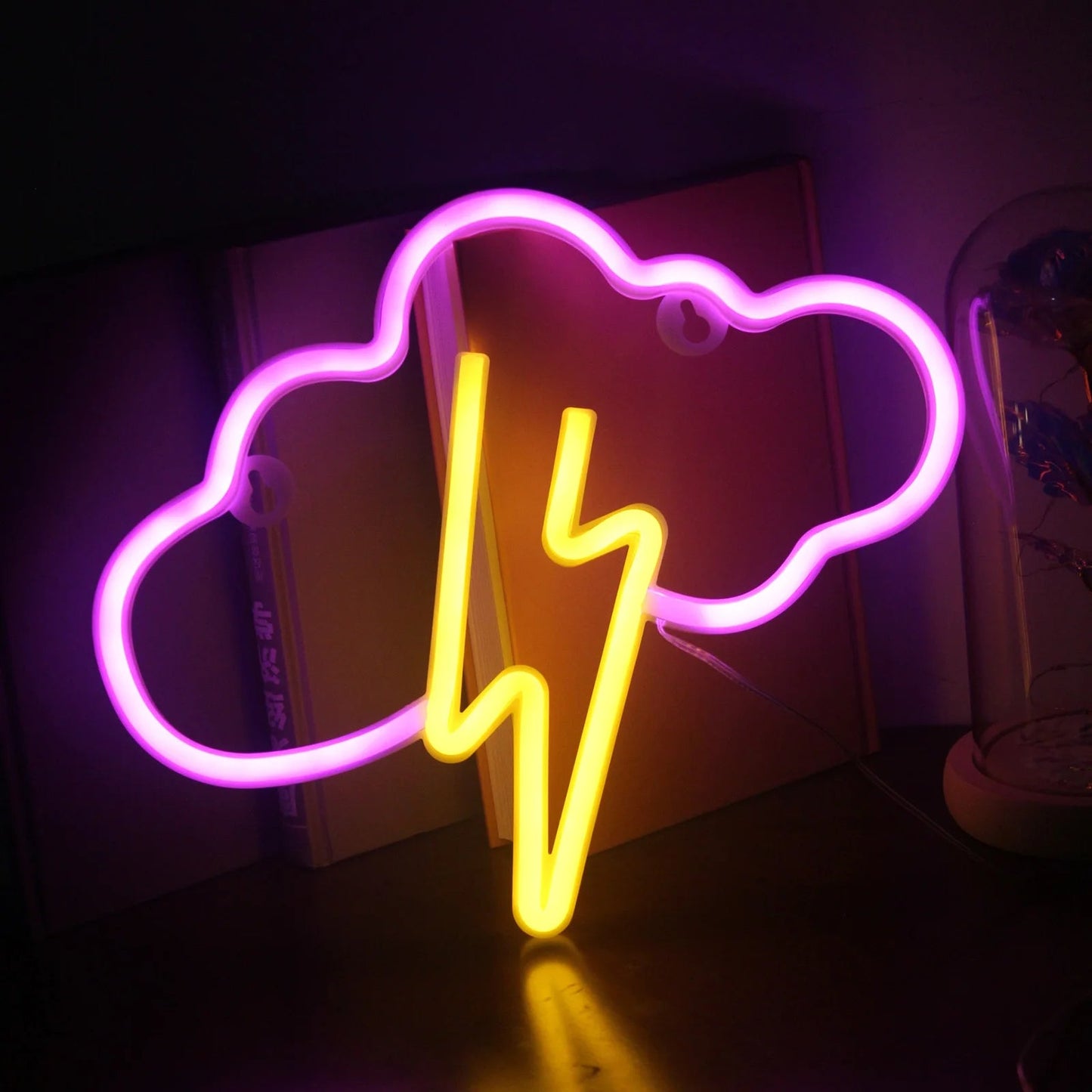 Heart Valentines Day LED Neon Signs Lightning Gaming Room Decoration