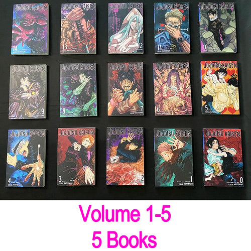 1 Book Anime Jujutsu Kaisen Japan Youth Teens Fantasy Science Mystery