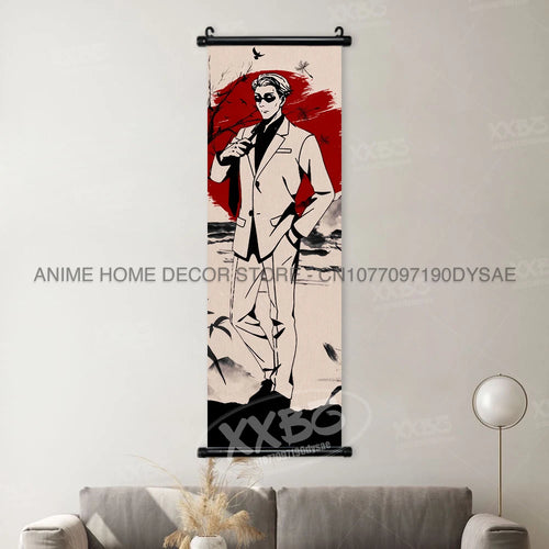 Jujutsu Kaisen Posters Gojo Satoru Canvas Scrolls Picture Panda Home