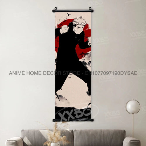 Jujutsu Kaisen Posters Gojo Satoru Canvas Scrolls Picture Panda Home