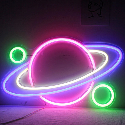 Large Size Good Vibes Neon Signs for Room Decor Game Shaped LED Neon