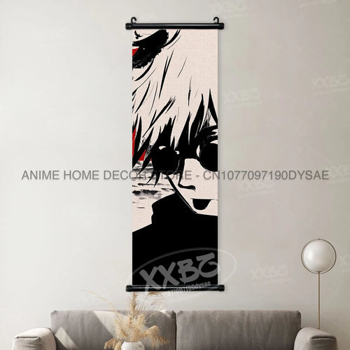 Jujutsu Kaisen Posters Gojo Satoru Canvas Scrolls Picture Panda Home