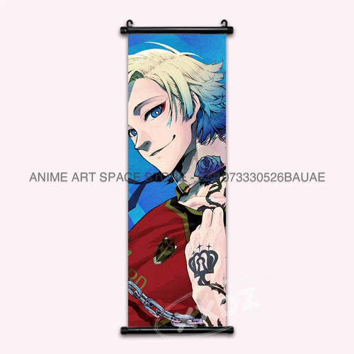 Blue Lock Hanging Painting Anime Poster Reo Mikage Wall Art Canvas