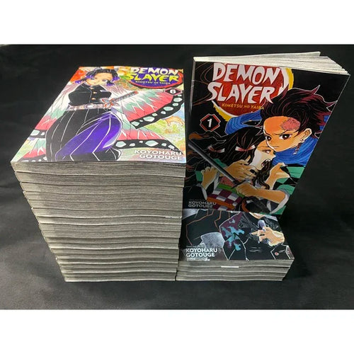 1 Book Anime Demon Slayer Kimetsu No Vol 1 Yaiba Japan Youth Teens