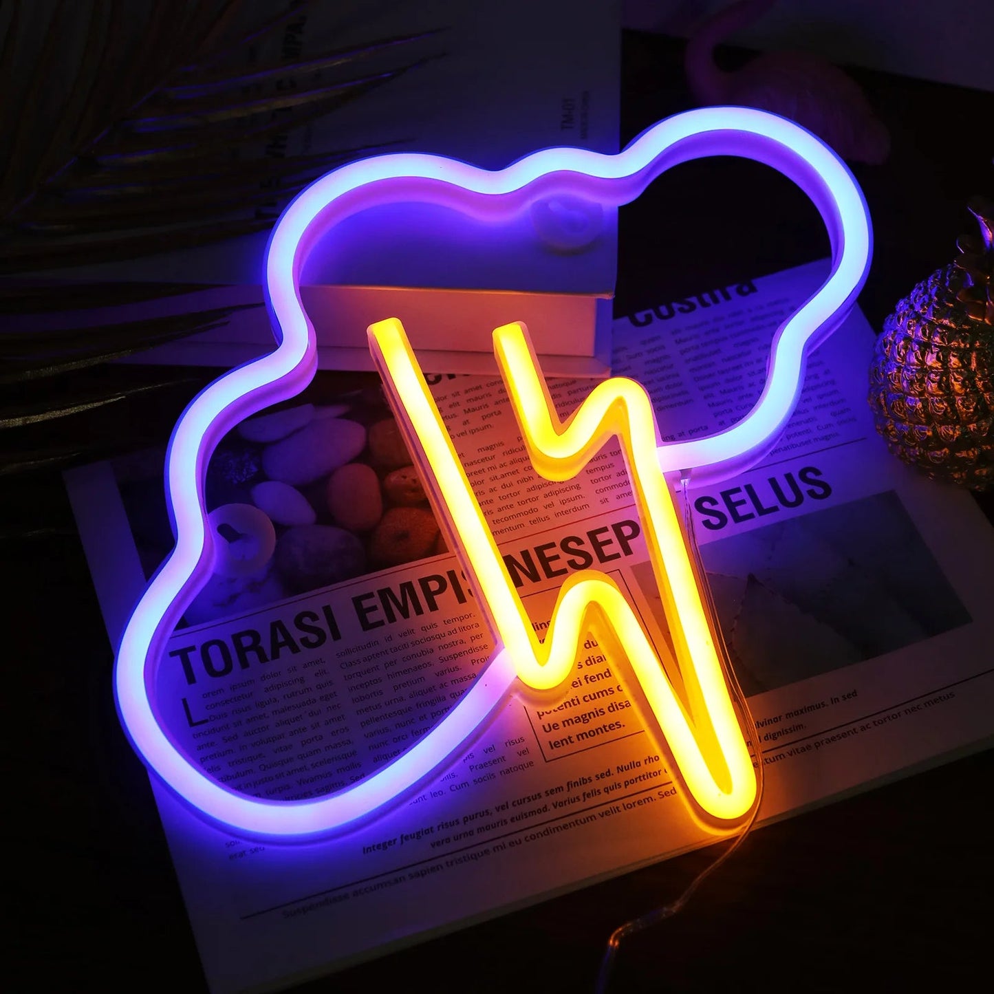 Heart Valentines Day LED Neon Signs Lightning Gaming Room Decoration