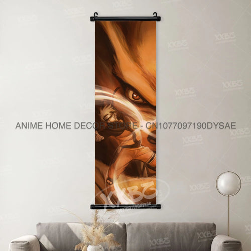 Uzumaki Naruto Posters Sasuke Home Decor Uchiha Madara Hanging