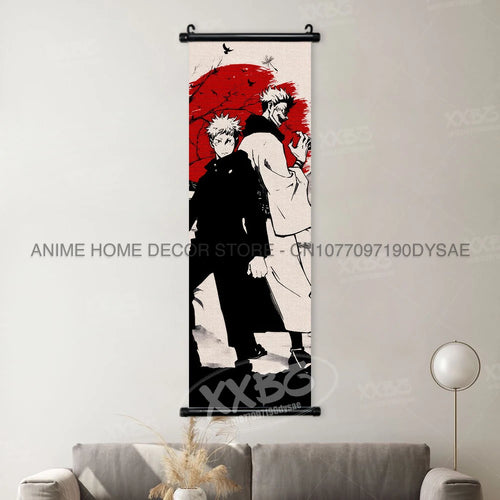 Jujutsu Kaisen Posters Gojo Satoru Canvas Scrolls Picture Panda Home