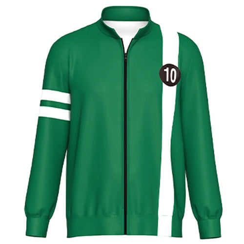 Anime Ben10 Alien Force Ben Tennyson Cosplay Unisex Sweatshirt Jacket