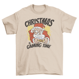 Gaming Santa Christmas t-shirt