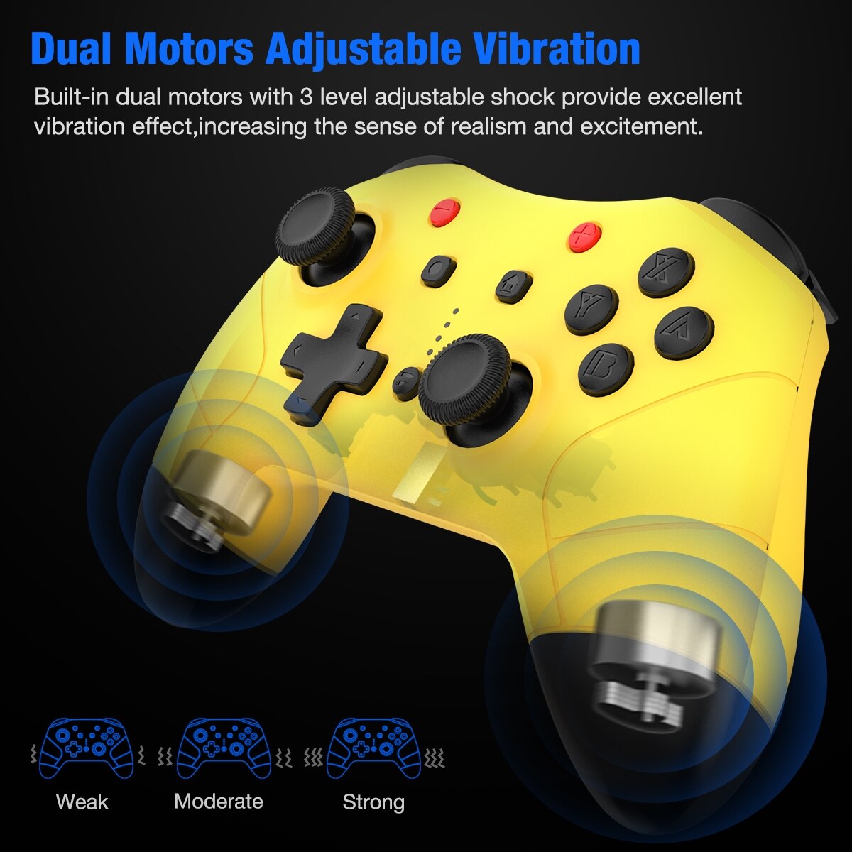 Pro Controllers for Nintendo Switch/Switch Lite Wireless Gamepad Video